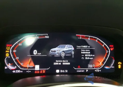 2019 BMW X5 xDrive40I from USA, damaged, VIN 5UXCR6C59KLL01556